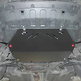 Unterfahrschutz Motor und Getriebe 4mm Aluminium Mitsubishi Outlander 2012 bis 2015